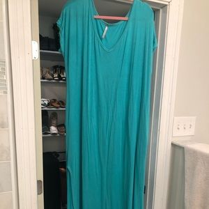 Teal Maxi Dress